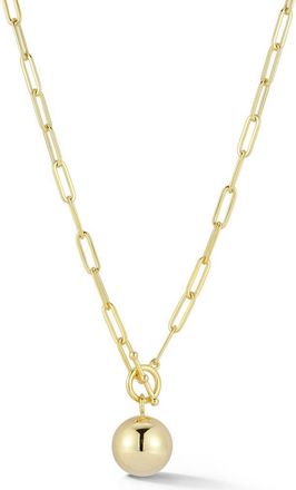 Glaze Jewelry Ball Pendant Necklace in Gold at Nordstrom Rack