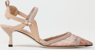 Fendi Slingback Colibri Fendi in nylon e pelle