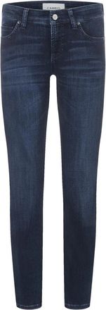 Cambio Slim-fit Jeans - Dames - Slim Fit Jeans - Blauw - XS - Leer - Jeans