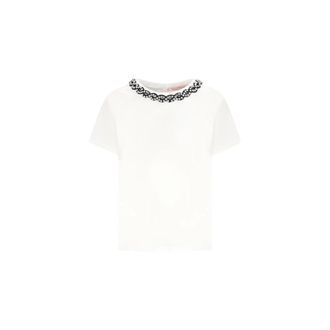 Valentino Garavani Mujer, Camisetas, Blanco, Talla: L