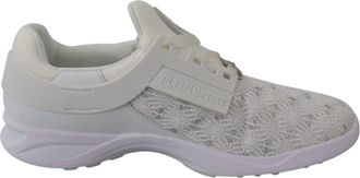 Plein Sport Womens Runner Beth Sneakers Shoes In White
