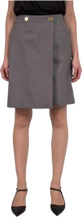 Moschino Donna, Gonne, Grigio, S, new