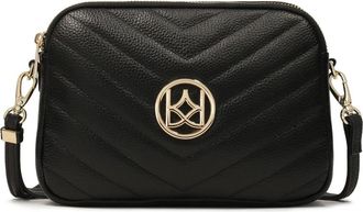 Kazar Zwarte universele riem handtas - Dames - Schoudertassen - Zwart - ONE Size - Leer - Tassen