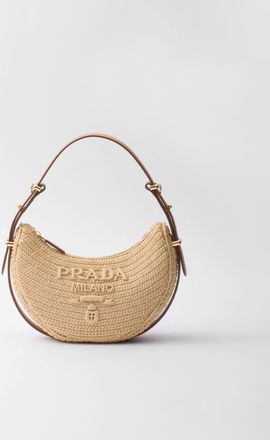 Prada Arqué crochet shoulder bag