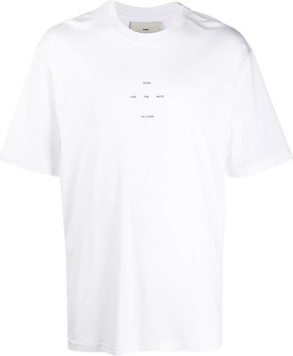 Song for the Mute logo Oversized Tee