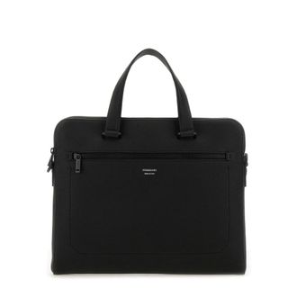 Ferragamo Leather Business Bag