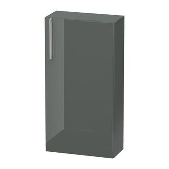Duravit Gabinete De Media Altura Duravit Vero, 1155, Bisagra De La Puerta Derecha, 500mm, Color (frente/cuerpo): Laca De Alto Brillo Dolomiti Grey - Ve1155r38
