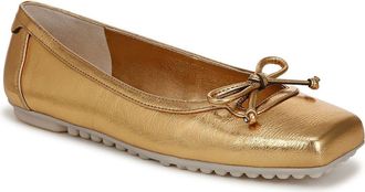 Franco Sarto Imara Square Toe Ballet Flat in Gold at Nordstrom Rack, Size 9.5
