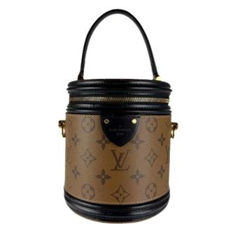 Louis Vuitton Pre-owned Bucket Bags, female, Brown, Size: ONE SIZE Pre-owned Bucket Bag