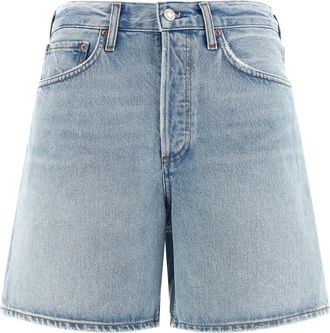 A Gold E Light Blue Dame Shorts