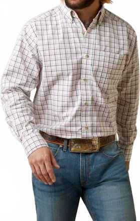 Ariat Anders Classic Fit Shirt In White