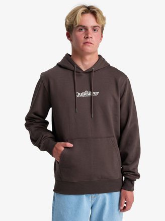 Quiksilver Kapuzensweatshirt QUIKSILVER SCREEN FLEECE FINELINE HOODIE, Herren, Gr. XL, chocolate br, Obermaterial: 60% Baumwolle, 40% Polyester, Sweatshirts Kapu