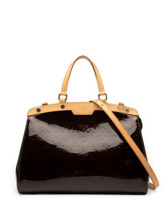 Louis Vuitton 2010 Monogram Vernis Brea MM satchel - Purple