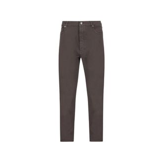 Brunello Cucinelli Hombre, Vaqueros, Marr&oacute;n, Talla: XL