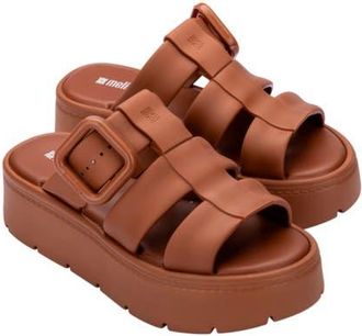 Melissa Pump Platform Sandal in Brown at Nordstrom, Size 10