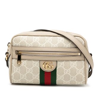 Gucci Geselecteerde Mini Gg Supreme Web Ophidia Crossbody