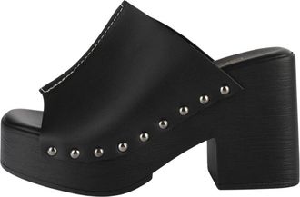 L37 Schoenen, Dames, Zwart, 39 EU, Heeled Mules