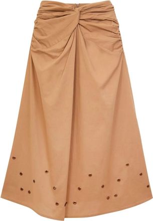 Isolda Gonna midi Kika - Toni neutri