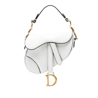 Dior Pre-owned Saddle Bag - - Pre-owned - Donna - Bianco - ONE SIZE