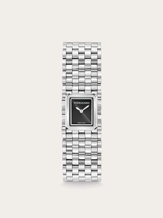Ferragamo Donna Orologio Ferragamo Entrelac&eacute; Argento