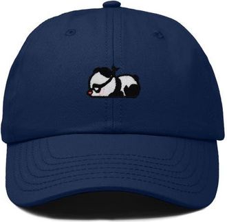 Dalix Pandit Panda Dad Cap in Navy Blue at Nordstrom