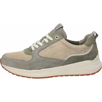 Sioux Tasulio Sneaker - Heren - Schoenen - Groen - Maat: 42 EU Leer
