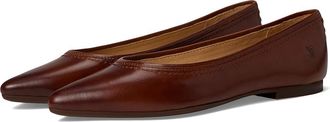 Frye Heather Ballet Womens Flat Shoes Cinnamon : 8.5 B - Medium, Leather/Rubber