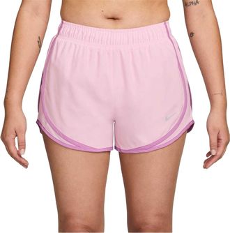 Nike Tempo Dri-FIT hardloopshort met middelhoge taille voor dames (Roze schuim)