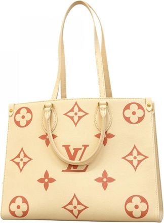 Louis Vuitton Cream Tote Bag (Pre-Owned)