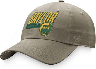 Top of the World Mens Top of the World Khaki Baylor Bears Slice Adjustable Hat at Nordstrom