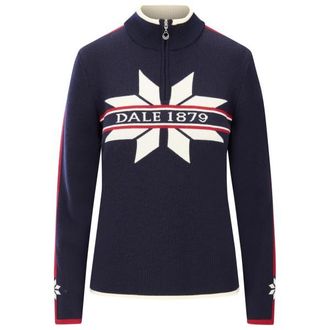 Dale of Norway N&aring;le Sweater Merinopullover f&uuml;r Damen | blau