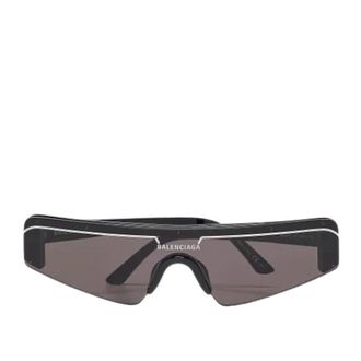 Balenciaga Pre-owned Accessories, male, Black, Size: ONE SIZE Pre-owned Acetate Sunglasses