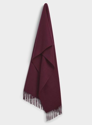 Simons Womens XL wool and cashmere scarf