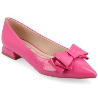 Journee Collection Women & apos;s Ophelia Medium and Wide Width Dress Flats