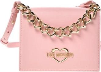 Love Moschino Logo Lettering Crossbody Tas - Dames - Handtassen - Roze - ONE Size - Tassen