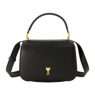 Ami Sac Top Handle Paris Paris - female - Ami Paris - Handbags - Black - ONE SIZE - Bags