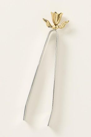 Anthropologie Hotel Bar Stainless Steel Tongs