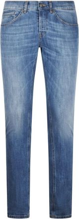 Dondup George Skinny Jeans - Heren - Slim Fit Jeans - Blauw - W34 - Katoen - Jeans