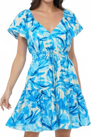 Greylin Womens Loddy Dress In Watercolor