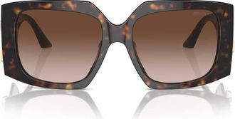Jimmy Choo London Brown Gradient Butterfly Ladies Sunglasses JC5006U 500213 55