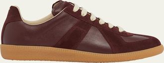 Maison Margiela Replica Suede & Leather Sneakers