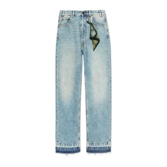 Darkpark Straight Jeans, male, Blue, Size: W33 Edi Jeans