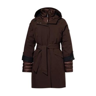 Reset Cara Long Coat - Dames - Mantels - Bruin - Maat: M