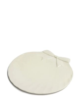 Gohar Sadaf plate - unisex - Porcelain - One Size - White