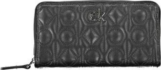 Calvin Klein Polyethylene Wallet - Dames - Portefeuilles - Zwart - ONE Size - Accessoires