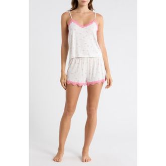 Honeydew Intimates Sweet Slumber Short Pajamas in Cream Cherries at Nordstrom Rack, Size X-Large