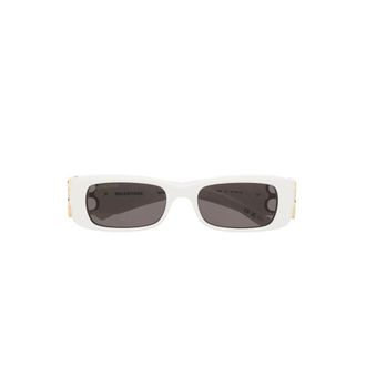 Balenciaga Dynasty Rectangle Sunglasses