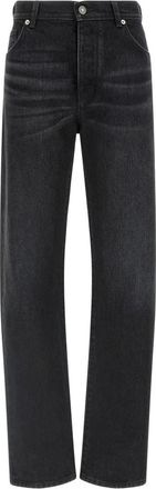 Fendi Straight Jeans - Dames - Regular Fit Jeans - Zwart - W28 - Katoen - Jeans