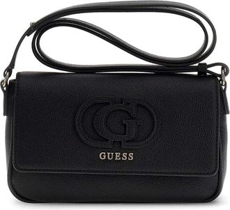 Guess Isola Convertible Xbody Flap - - Bags - Donna - Nero - ONE SIZE