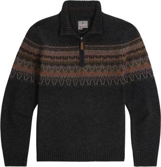 Royal Robbins Arch Rock 1/4 Zip Merinopullover f&uuml;r Herren | schwarz
